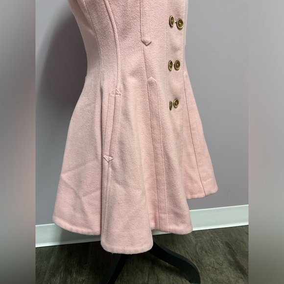 ANTHROPOLOGIE Elevenses WOOL Peplum PEACOAT Jacket - Picture 4 of 16